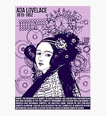 Lámina fotográfica Ilustrando grandes mentes - Ada Lovelace