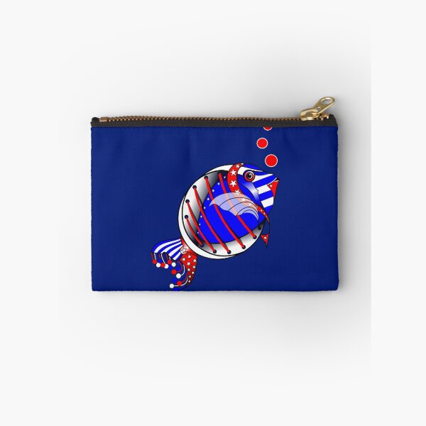 Item preview, Alvesart - Fish in the colors of the US flag designed and sold by Alvesart.