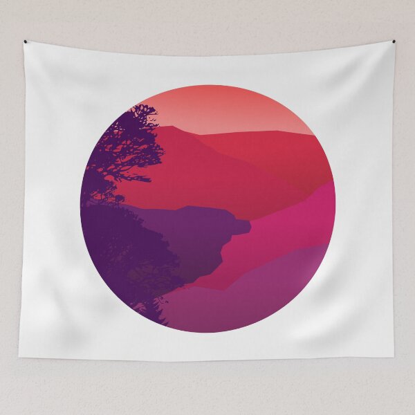 Item preview, Hawksbill Crag Vector Design designed and sold by SynestheticArt.