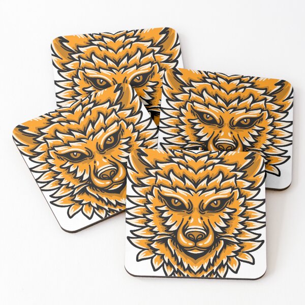 Item preview, Wolf Face designed and sold by rukurustudio.