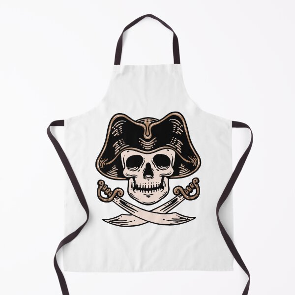Item preview, Pirate Skull and Crossed Swords designed and sold by rukurustudio.