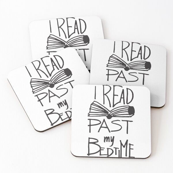 Item preview, I Read Past My Bedtime - Book Lover Reader Reading Quote designed and sold by DelauaMaald.