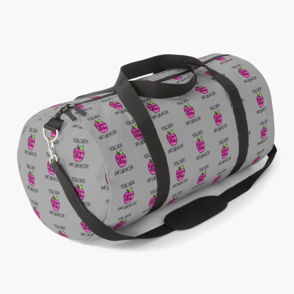 Item preview, Teacher #1 Influencer! Pink (on Grey) designed and sold by PawsitiveMum.