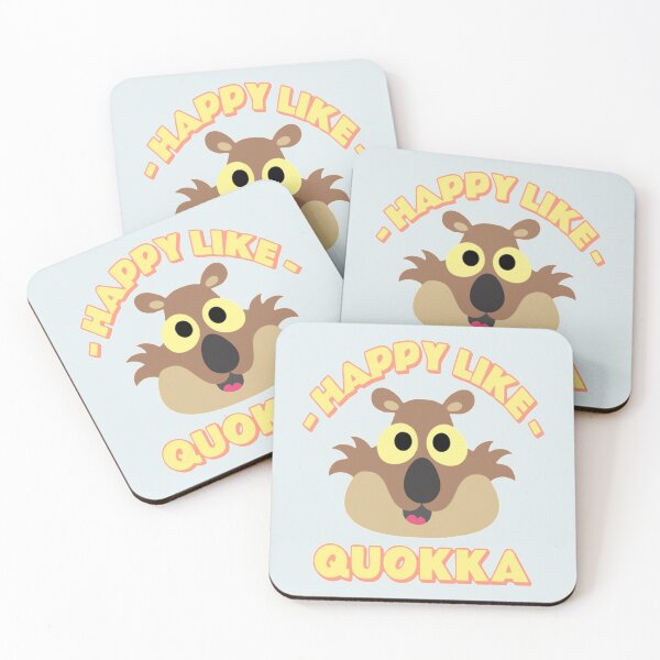Item preview, Happy Like A Quokka designed and sold by YellowCanarys.