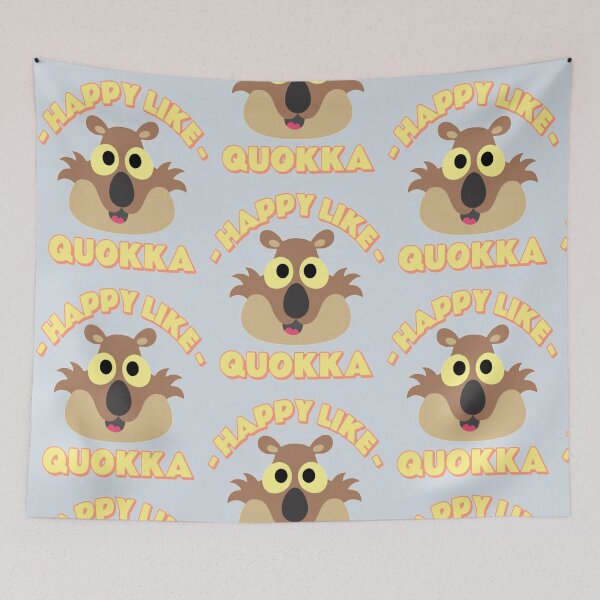 Item preview, Happy Like A Quokka designed and sold by YellowCanarys.