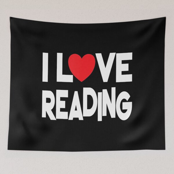 Item preview, I Love Reading Quote Teacher Student Gift Book Reader designed and sold by DelauaMaald.