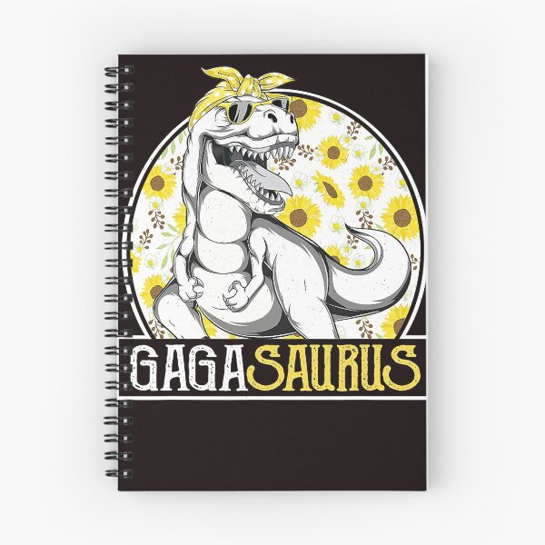 Item preview, Gaga Saurus Sunflower Dinosaur Grandma T Rex designed and sold by tranminhthuan19.