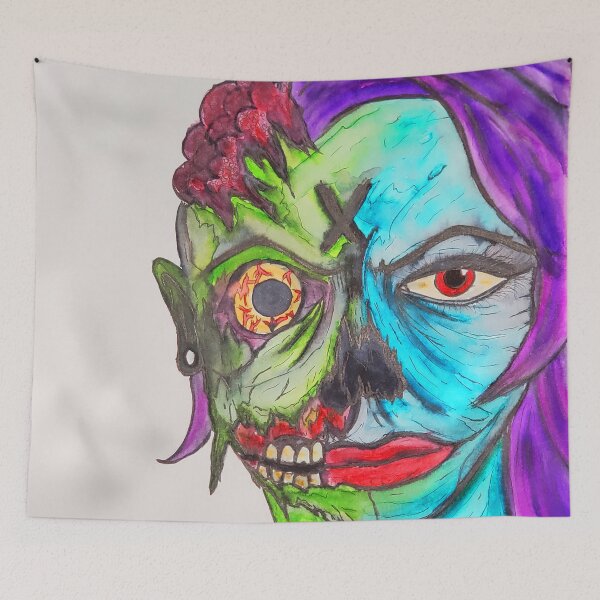 Item preview, Zombie Girl designed and sold by CrystalChaos13.
