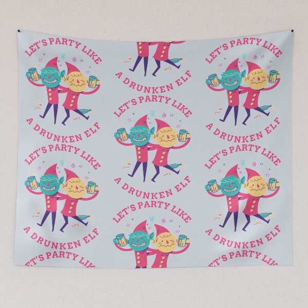Item preview, Lets Party Like A Drunken Elf  designed and sold by YellowCanarys.