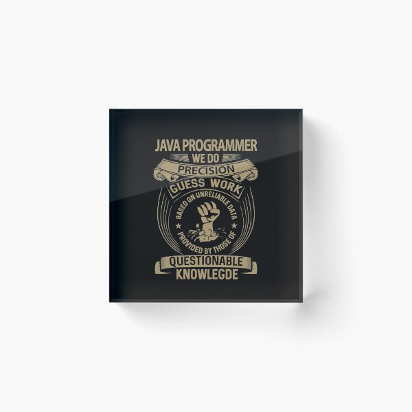 Item preview, Java Programmer T Shirt - We Do Precision Gift Item Tee designed and sold by chencktwan.
