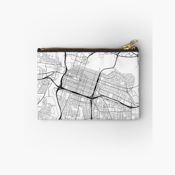 Item preview, Sacramento Map, USA - Black and White designed and sold by MainStreetMaps.