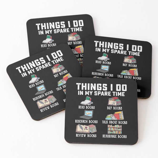 Item preview, Things I Do In My Spare Time Read Books designed and sold by DelauaMaald.