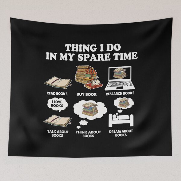 Item preview, Thing I Do In My Spare Time Book Lovers designed and sold by DelauaMaald.