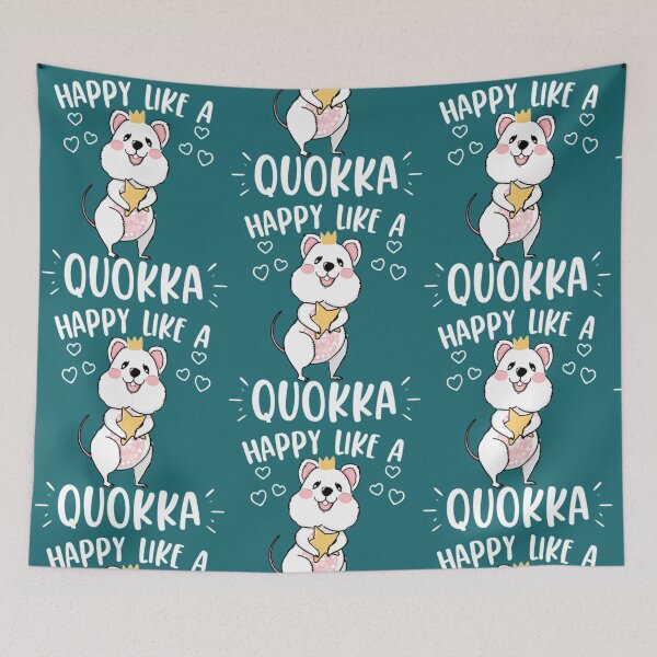 Item preview, Happy Like A Quokka  designed and sold by YellowCanarys.