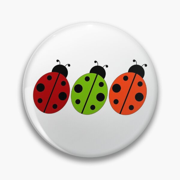 Item preview, Three colorful lady birds designed and sold by kachystore.