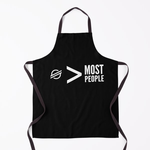 Item preview, XLM Greater Than Most People Funny Crypto Cryptocurrency designed and sold by Bitcoin-Fashion.