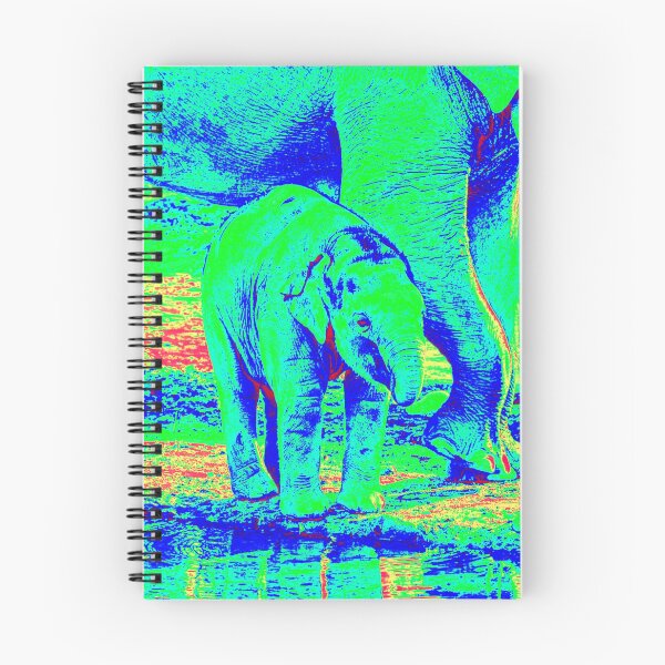 Item preview, Psychedelic Baby Elephant designed and sold by Jamcolors.