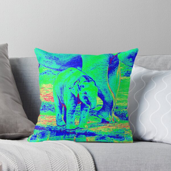 Item preview, Psychedelic Baby Elephant designed and sold by Jamcolors.