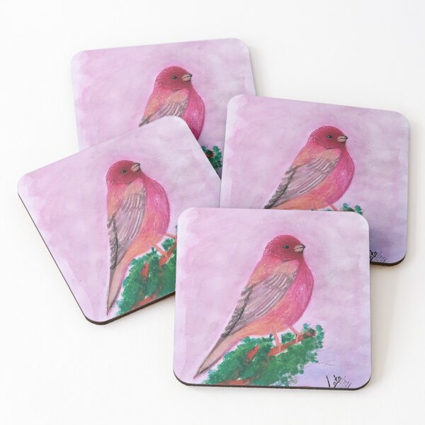 Item preview, Sinai Rosefinch designed and sold by LataArtStudio.