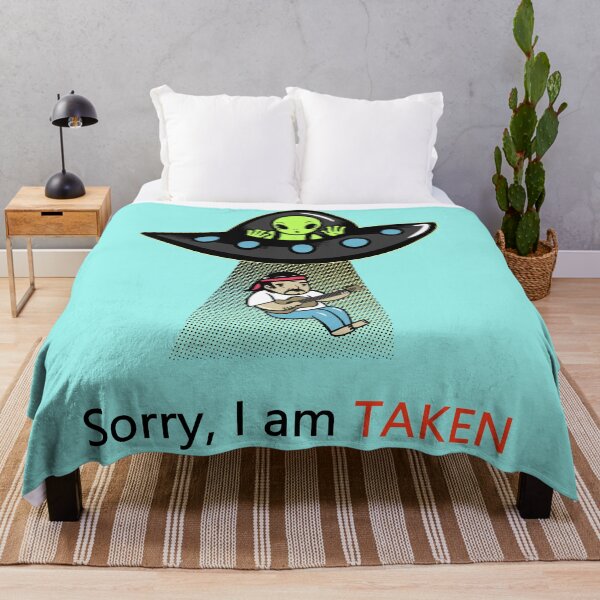 Item preview, Sorry, I Am Taken Alien UFO designed and sold by DTEH.