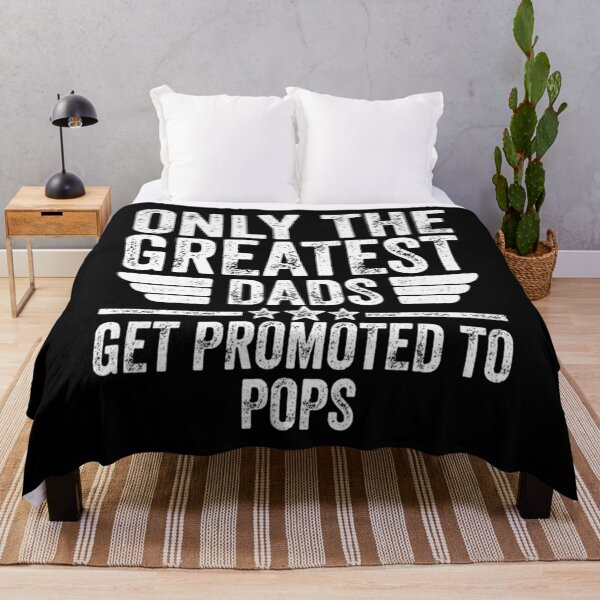 Item preview, Only The Greatest Dads Get Promoted To Pops designed and sold by DelauaMaald.