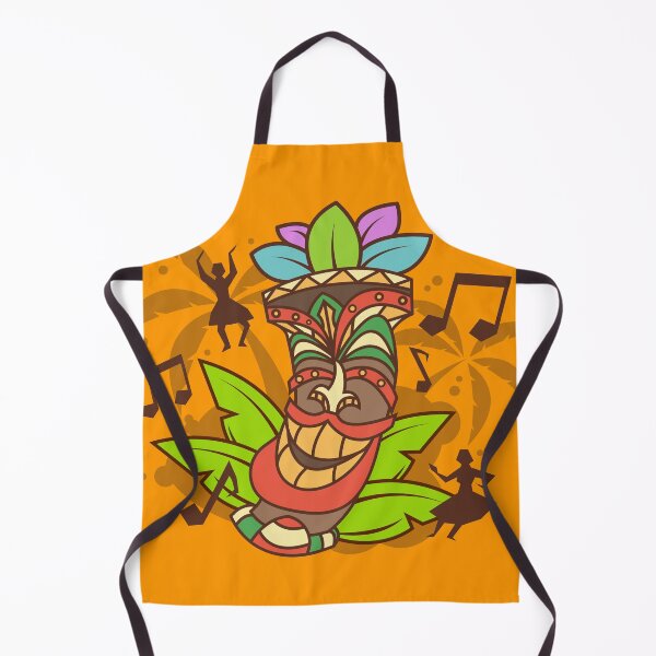 Aperçu de l'œuvre Conception d'art vectoriel de masques tribaux Tiki créée et vendue par SLExpress.