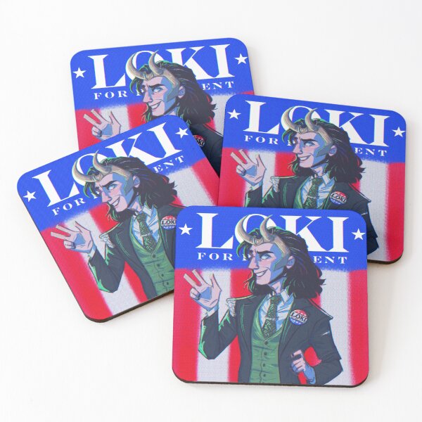 Item preview, LOKI FOR PRESIDENT designed and sold by Spacedust-art.