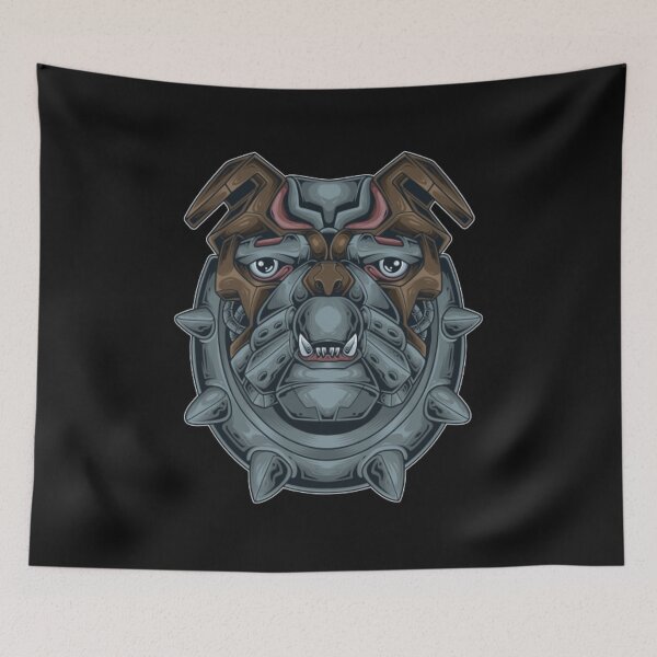Item preview, bulldog head cyberpunk finishing designed and sold by angel1818.