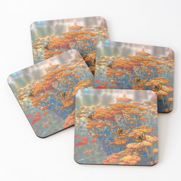 Item preview, Butterflies on Achillea  designed and sold by Alisonchambers2.