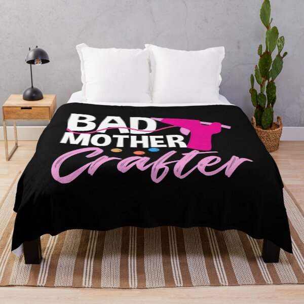 Item preview, Bad Mother Crafter | Crafty Mom  designed and sold by Dancing Dolphin Crafts.