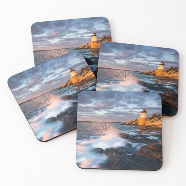 Item preview, Lighthouse at Rocky Coast designed and sold by Laurasdesign83.