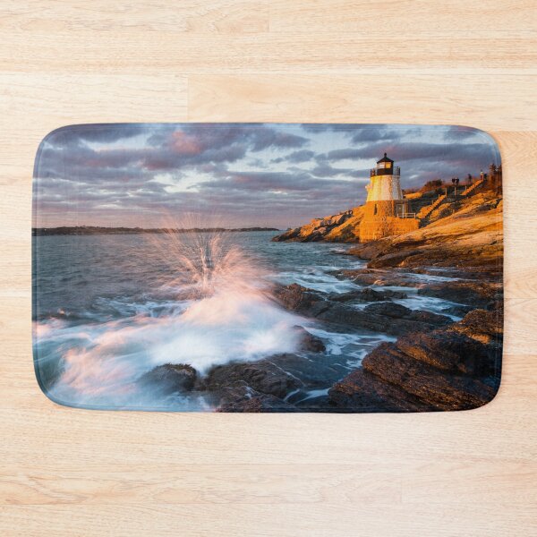 Item preview, Lighthouse at Rocky Coast designed and sold by Laurasdesign83.