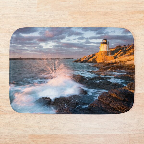 Item preview, Lighthouse at Rocky Coast designed and sold by Laurasdesign83.