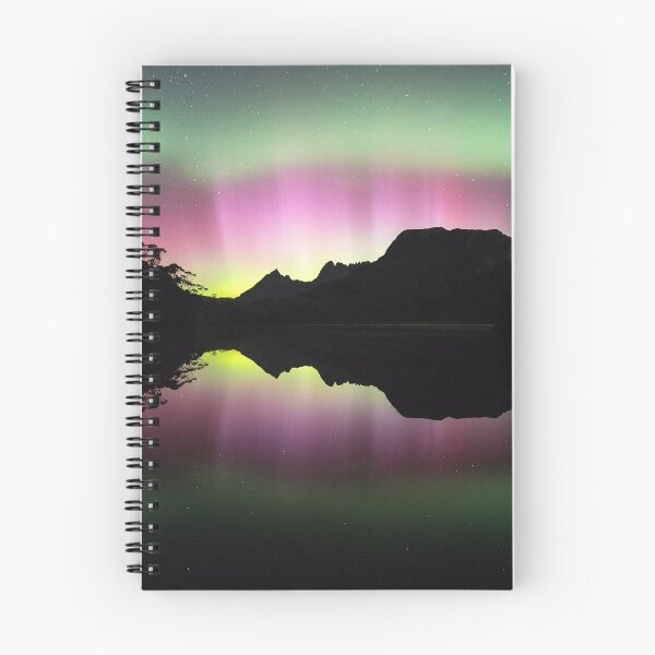 Item preview, Aurora over Lake Lilla designed and sold by tinnieopener.
