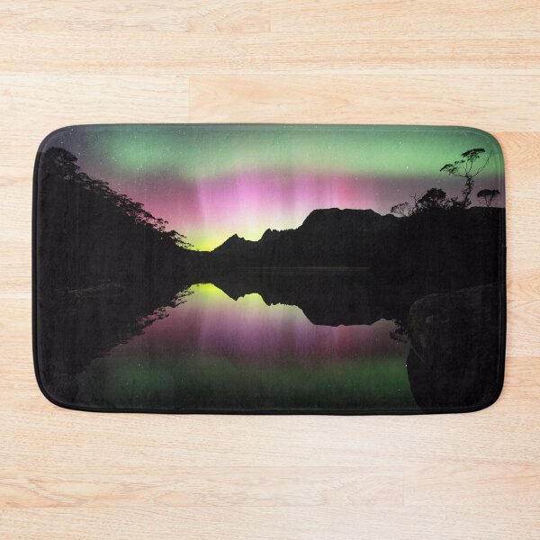 Item preview, Aurora over Lake Lilla designed and sold by tinnieopener.