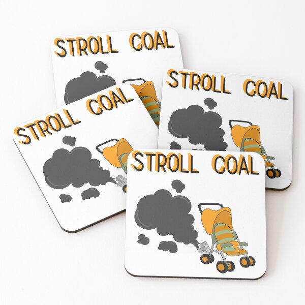 Item preview, Stroll Coal designed and sold by KaydiddyArt.