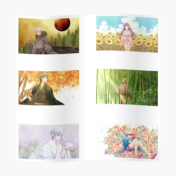 "Fruits Basket End Scene Pack" Poster by lindsay729 Redbubble