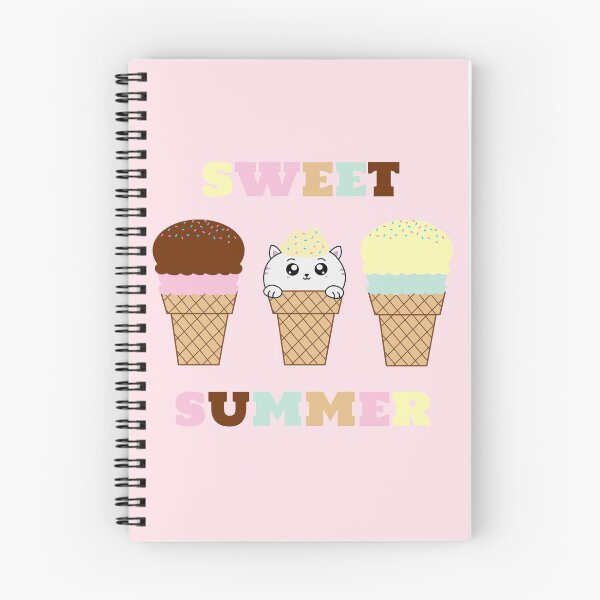 Item preview, Cute Sweet Summer Cat Cupcake designed and sold by unikohomestyle.