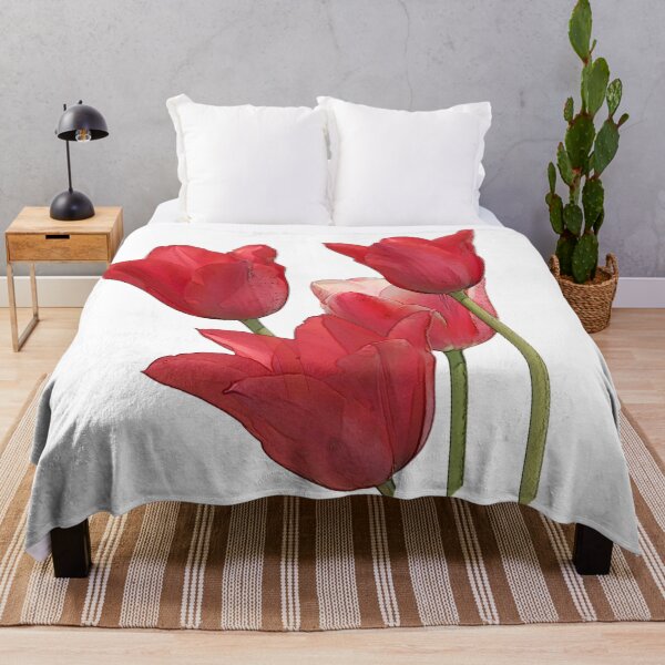 Item preview, Red Tulips In Spring designed and sold by Heathermarie321.