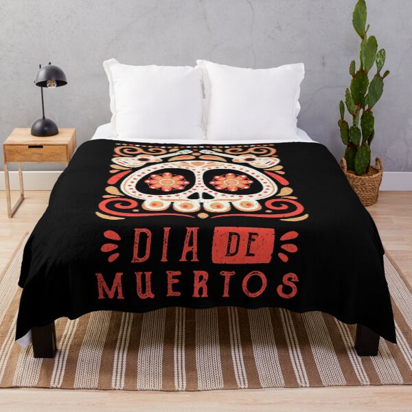 Item preview, Dia de  Muertos, Mexican Day of the Dead Sugar Skull & Guitars Design designed and sold by Proverbial Wisdom Design.