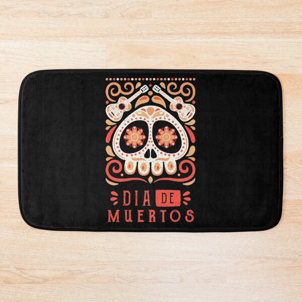 Item preview, Dia de  Muertos, Mexican Day of the Dead Sugar Skull & Guitars Design designed and sold by Proverbial Wisdom Design.