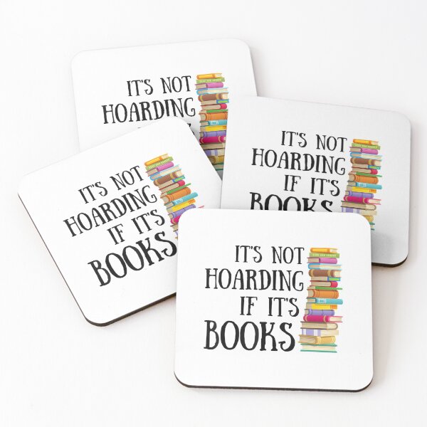 Item preview, Its Not Hoarding If Its Books Fun Reading Quote designed and sold by DelauaMaald.