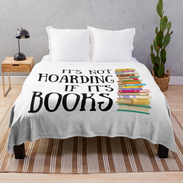 Item preview, Its Not Hoarding If Its Books Fun Reading Quote designed and sold by DelauaMaald.