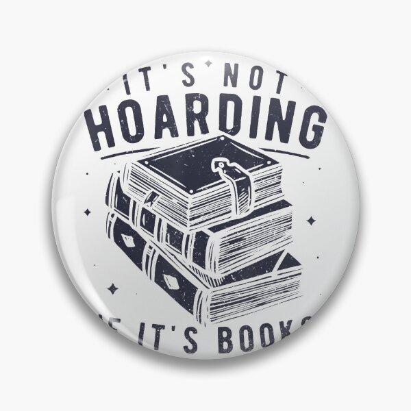 Item preview, Its Not Hoarding If Its Books Book Lover Readers designed and sold by DelauaMaald.