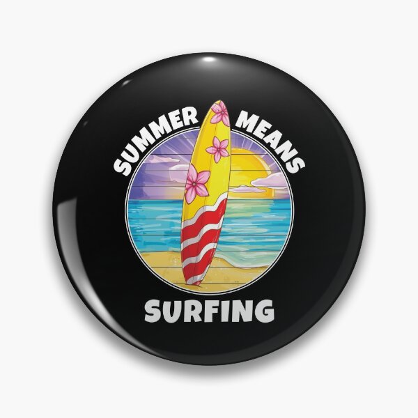 Item preview, Summer Means Surfing, surf quotes gift for friends and family, all you need is a surf designed and sold by BlackDodo.