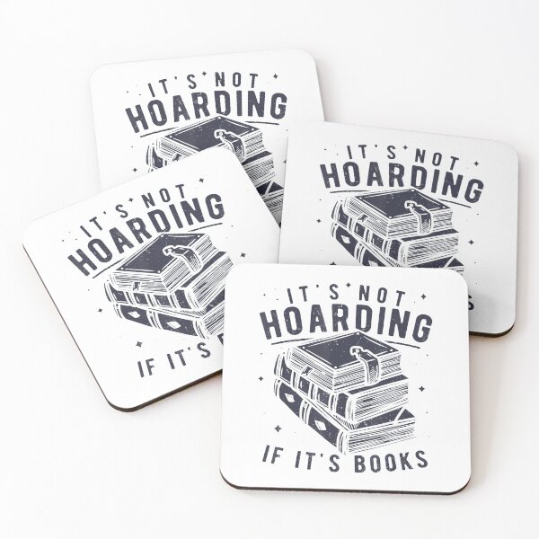 Item preview, Its Not Hoarding If Its Books Book Lover Readers designed and sold by DelauaMaald.
