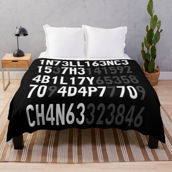 Item preview, Intelligence Is The Ability To Adapt To Change designed and sold by DelauaMaald.