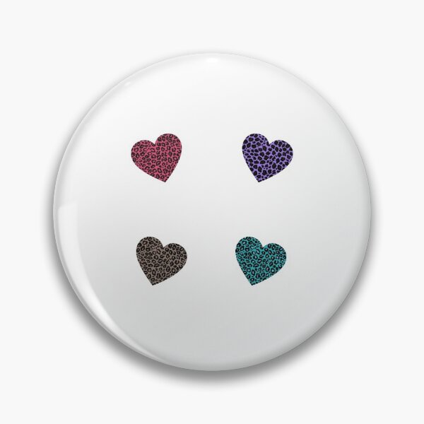 Item preview, colorful leopard pattern hearts - Leopard skin pattern designed and sold by Amalzaki.