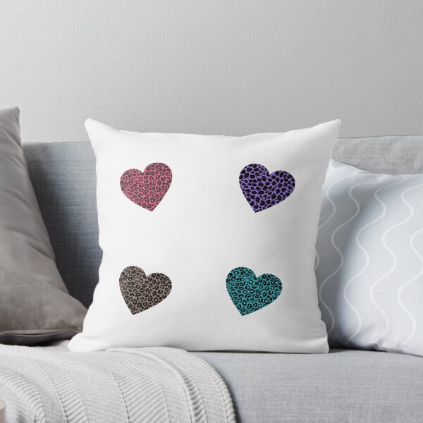 Item preview, colorful leopard pattern hearts - Leopard skin pattern designed and sold by Amalzaki.