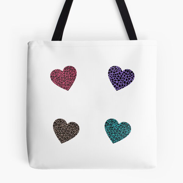 Item preview, colorful leopard pattern hearts - Leopard skin pattern designed and sold by Amalzaki.